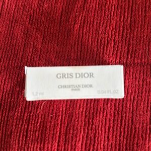 NIB Christian Dior Gris Dior Perfume Sample